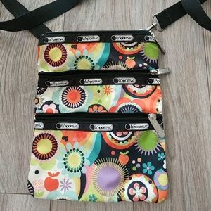 Lesportsac small cross-body purse, used